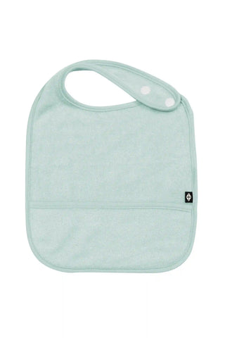Terry Pocket Bib in Sage