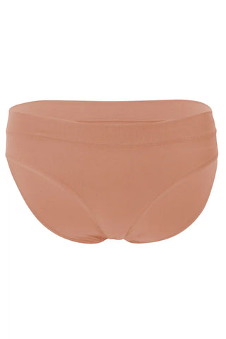 Women's Midi Brief in Latte
