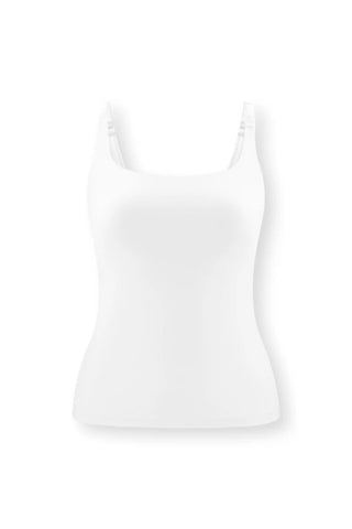 Women's Nursing Tank in Snow