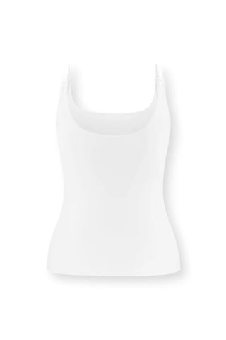 Women's Nursing Tank in Snow