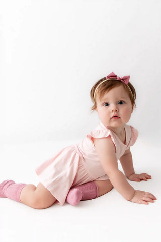 Knee High Socks in Apple Blossom