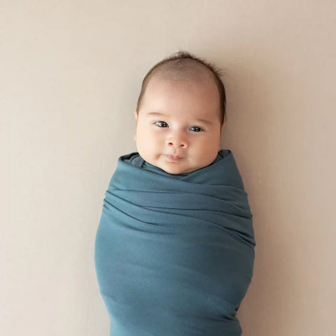 Swaddle Blanket in Atlantic