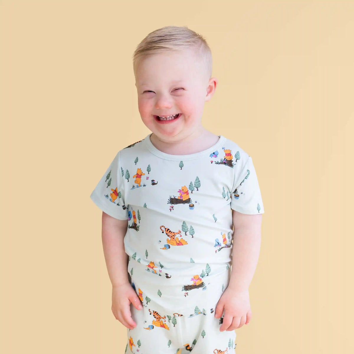 Toddler Basic Tee in Winnie the Pooh Hundred Acre Wood