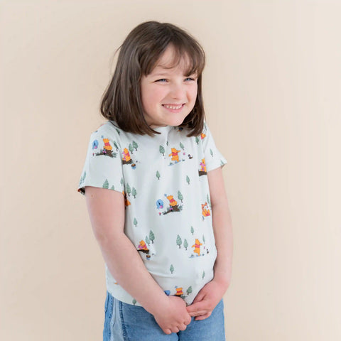 Toddler Basic Tee in Winnie the Pooh Hundred Acre Wood