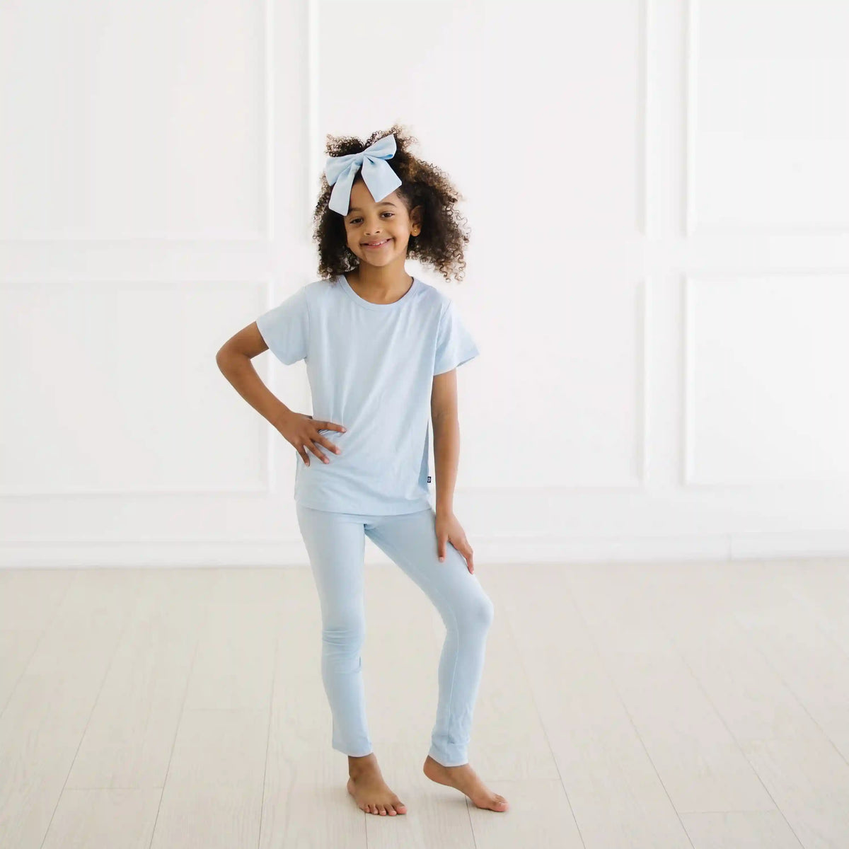 Toddler Basic Tee in Breeze