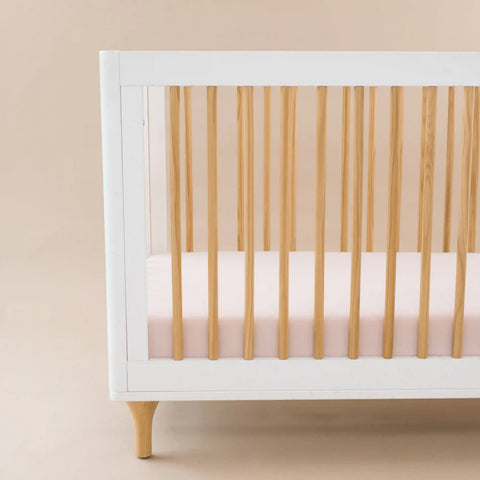 Crib Sheet in Blush