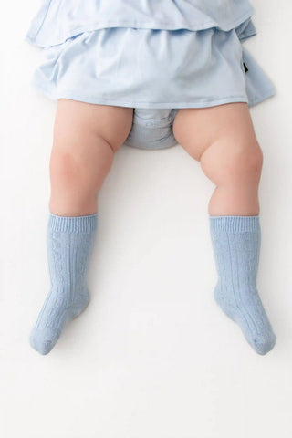 Knee High Socks in Breeze