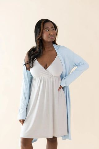 Women's Lounge Robe in Breeze