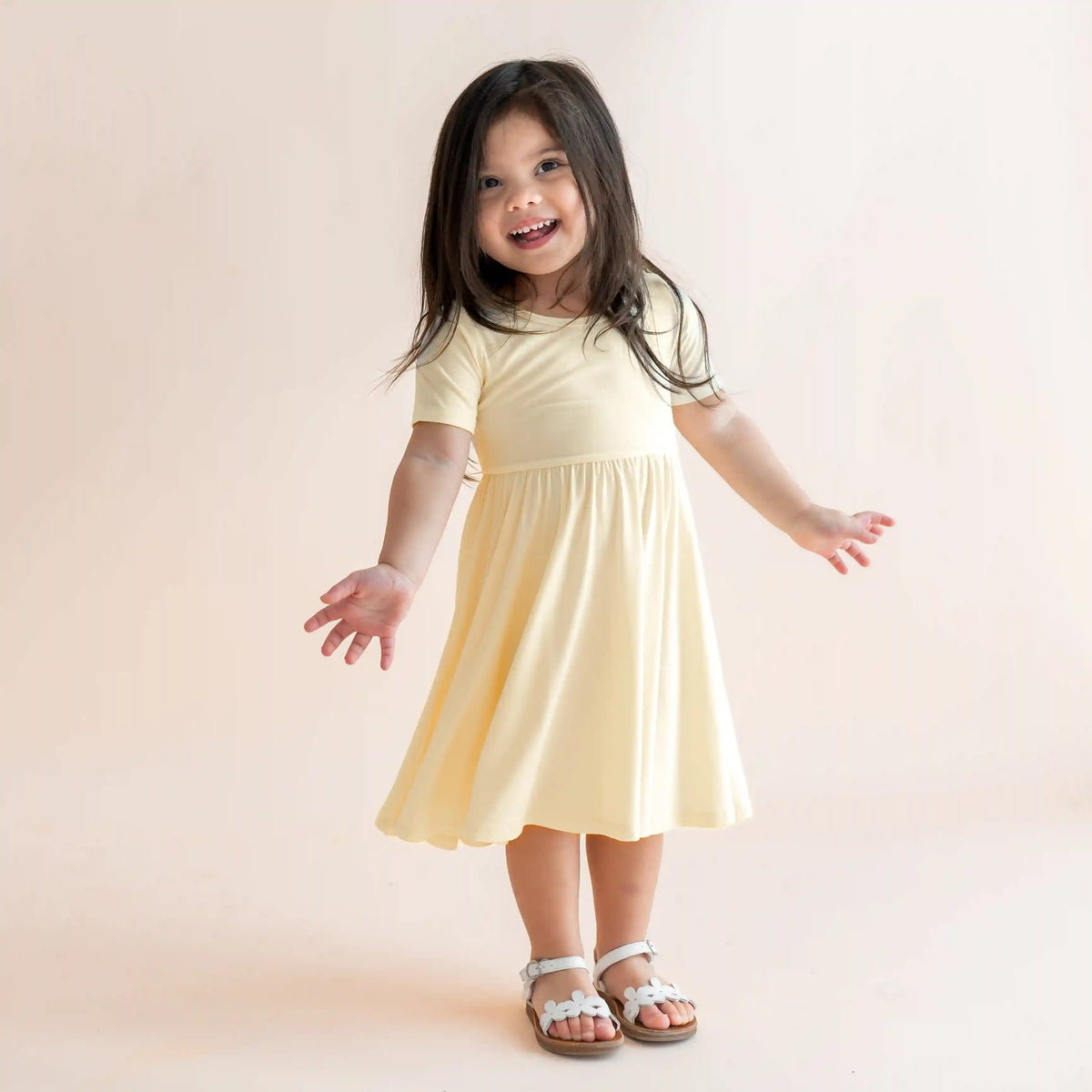 Twirl Dress in Chamomile