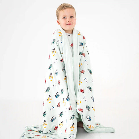 Toddler Blanket in City Vehicles 1.0