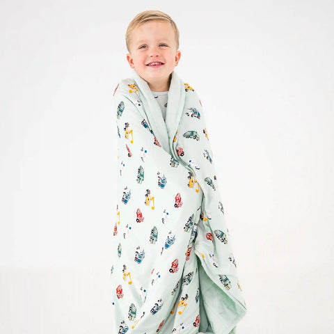 Toddler Blanket in City Vehicles 1.0