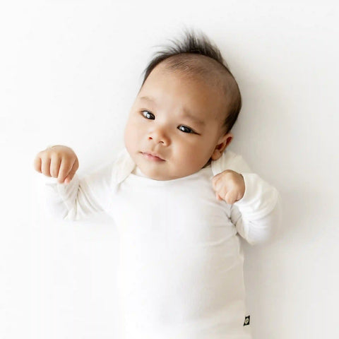 Long Sleeve Bodysuit in Cloud