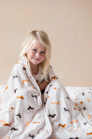 Toddler Blanket in Dachshund 1.0