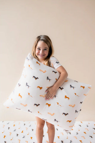 Standard Pillowcase in Dachshund