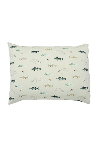 Standard Pillowcase in Fishing