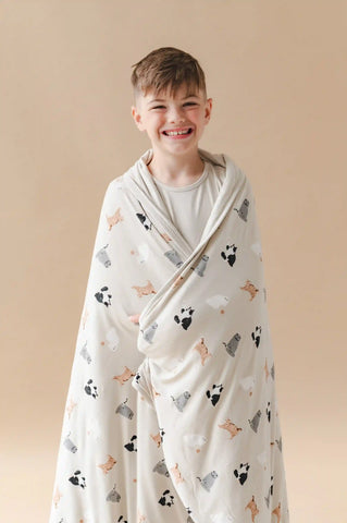 Youth Blanket in Fluffy Cat 1.0