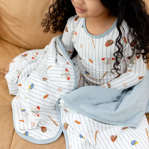 Toddler Blanket in Home Run 1.0
