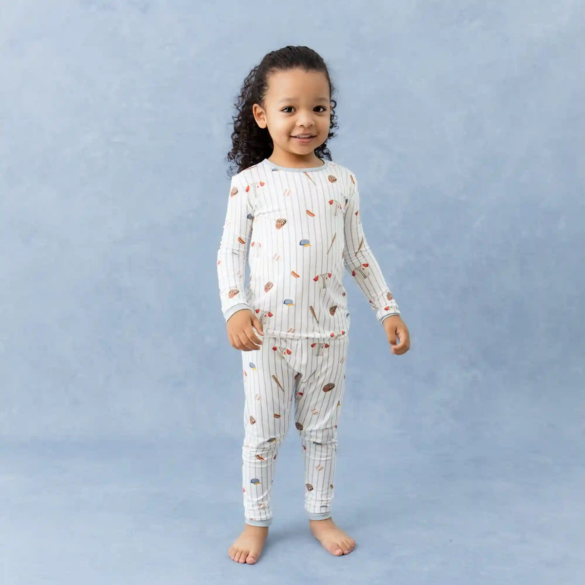 Long Sleeve Pajamas in Home Run