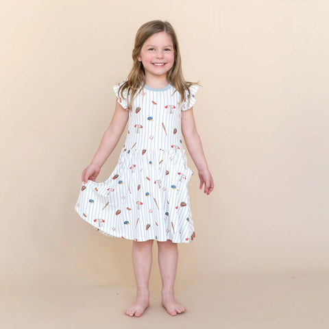 Pocket Dress in Home Run