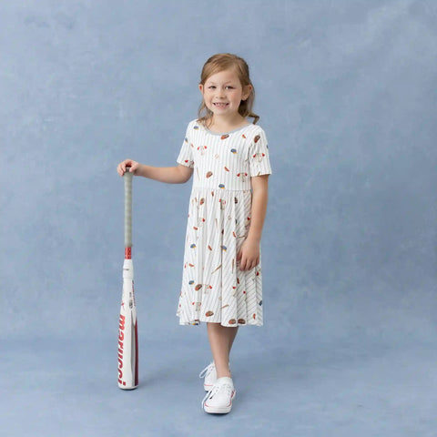 Twirl Dress in Home Run