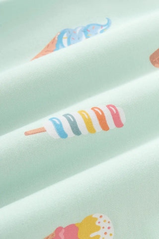 Toddler Tank Top in Mint Ice Cream