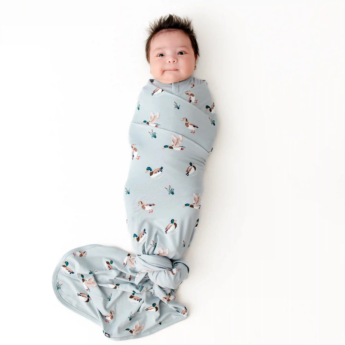 Swaddle Blanket in Mallard Duck