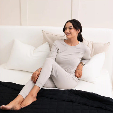 Adult Quilted Blanket in Midnight 2.5