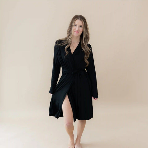 Women’s Lounge Robe in Midnight