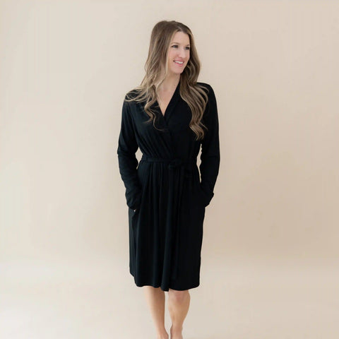 Women’s Lounge Robe in Midnight
