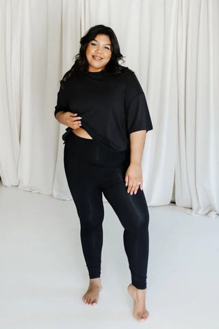 Bamboo Flex Women’s Leggings in Midnight