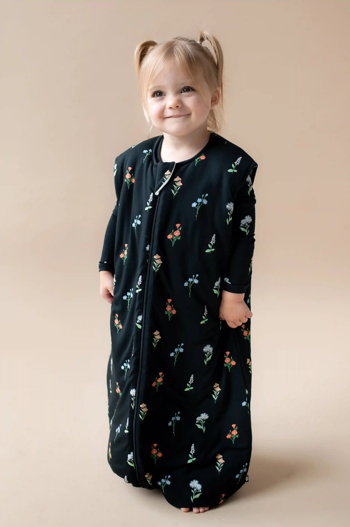 Sleep Bag Walker in Midnight Wildflower 2.5