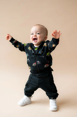 Zip-Up Hoodie in Monster Truck