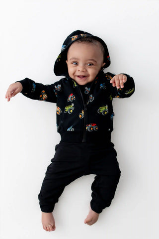 Zip-Up Hoodie in Monster Truck