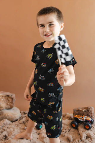 Toddler Basic Tee in Monster Truck