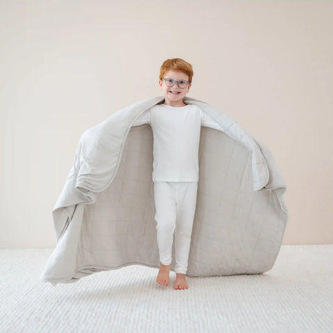 Youth Blanket in Oat 1.0