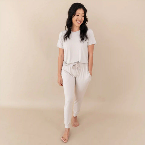Women's Jogger Pants in Oat