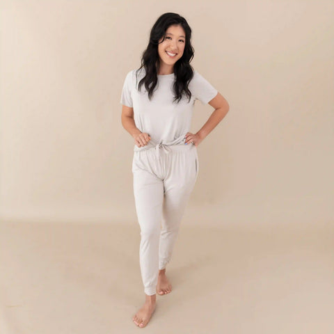 Women's Jogger Pants in Oat