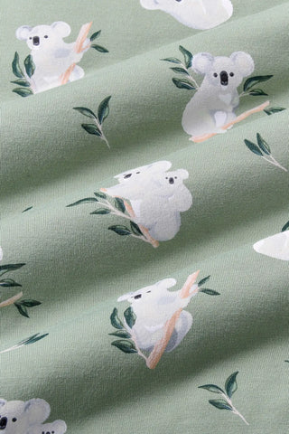 Short Sleeve Pajamas in Koala