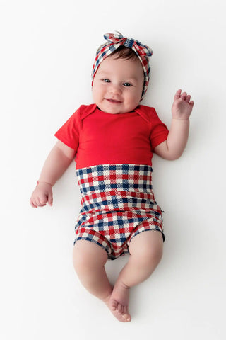 Bodysuit in Cardinal
