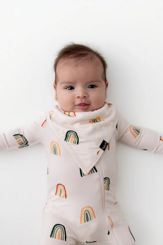 Bib in Retro Rainbow