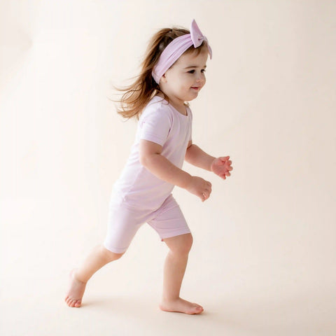 Short Sleeve Pajamas in Thistle