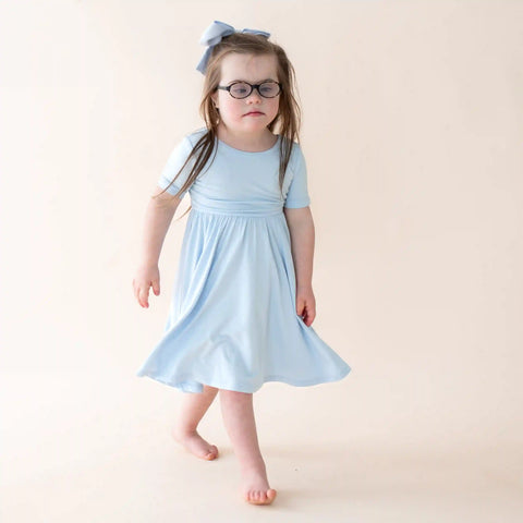 Twirl Dress in Breeze