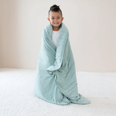 Youth Blanket in Sage 2.5