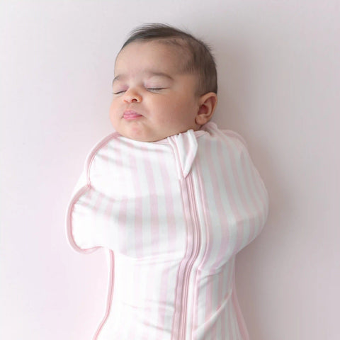 Swaddle Bag in Small Sakura Stripe 0.5