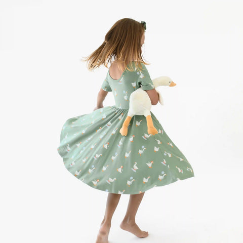 Twirl Dress in Silly Goose