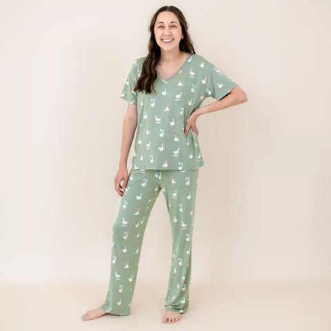 Women's Lounge Pants in Silly Goose