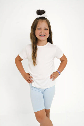 Toddler Basic Tee in Snow