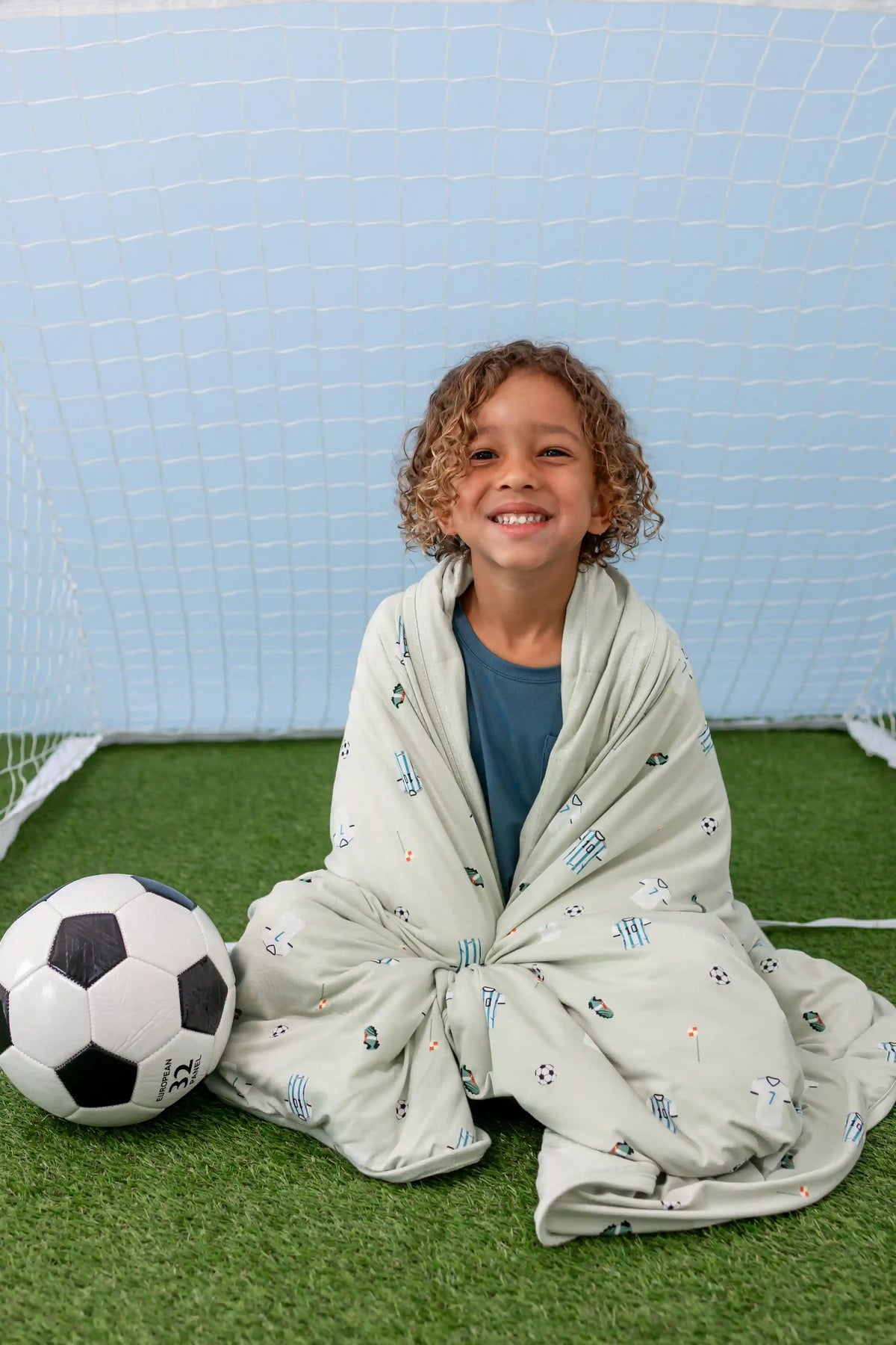 Toddler Blanket in Soccer 1.0