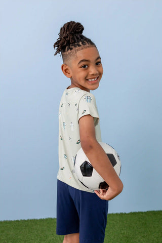 Toddler Basic Tee in Soccer