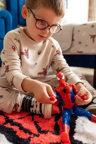 Long Sleeve Jogger Set in Spider-Man